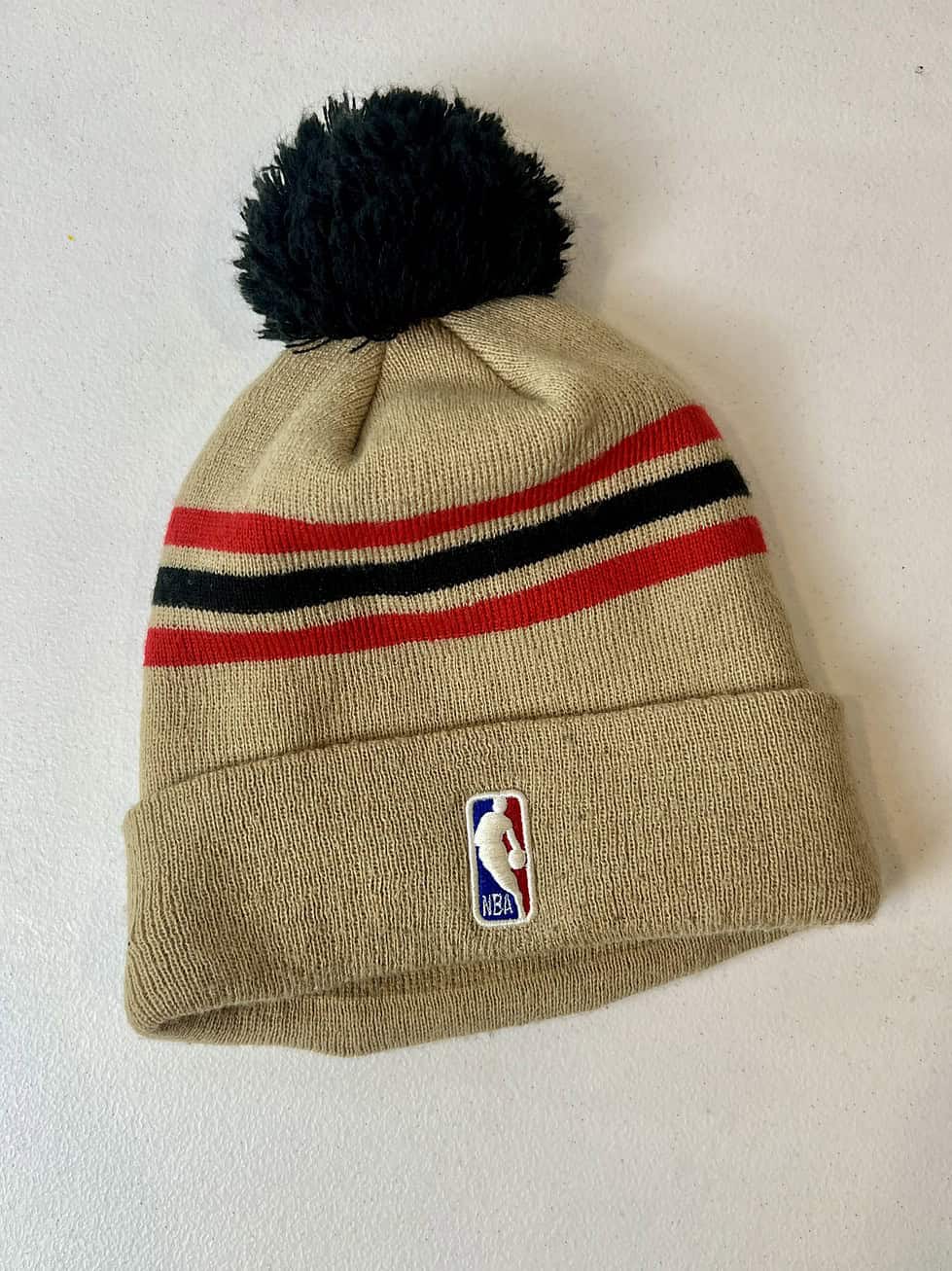Back view of Rip City beanie featuring official NBA logo.