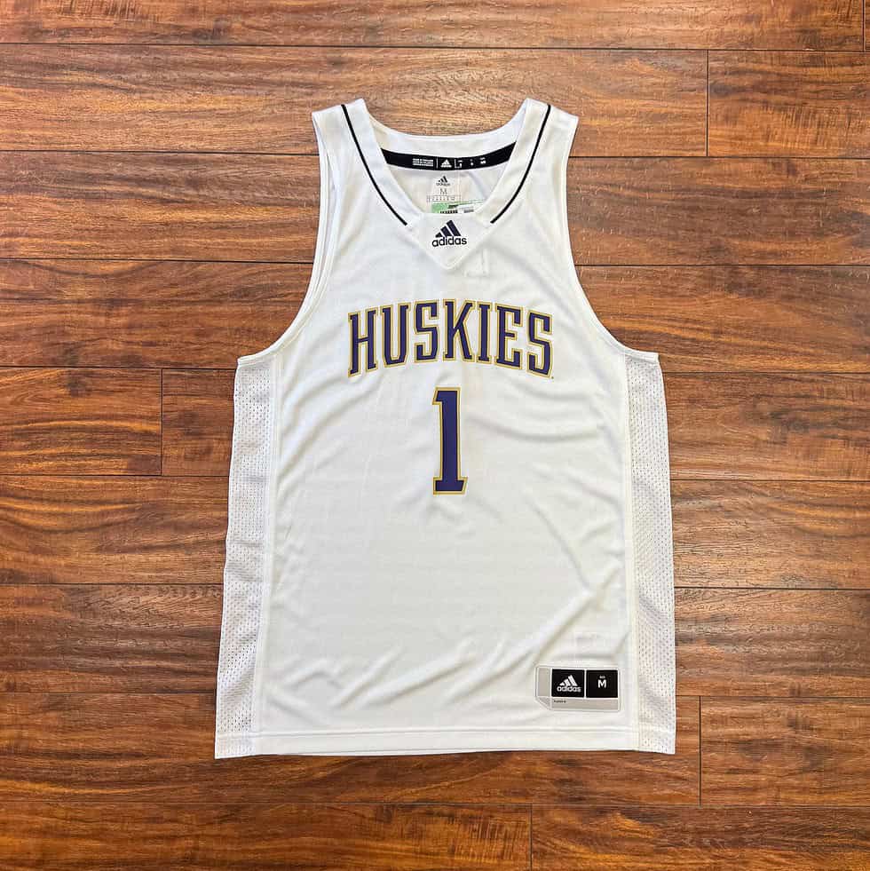 Adidas Huskies Team Issued Jersey Sz M