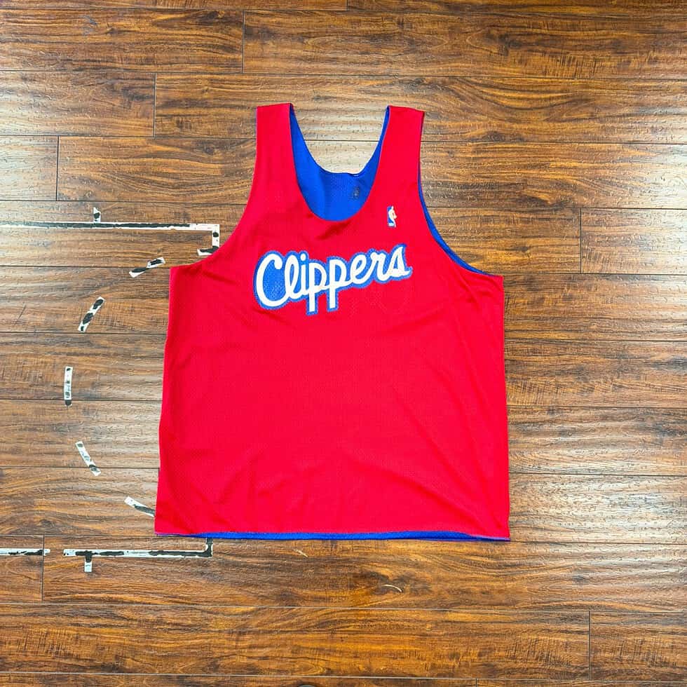 Champion 90's LA Clippers Practice Jersey Sz 2X - Image 3