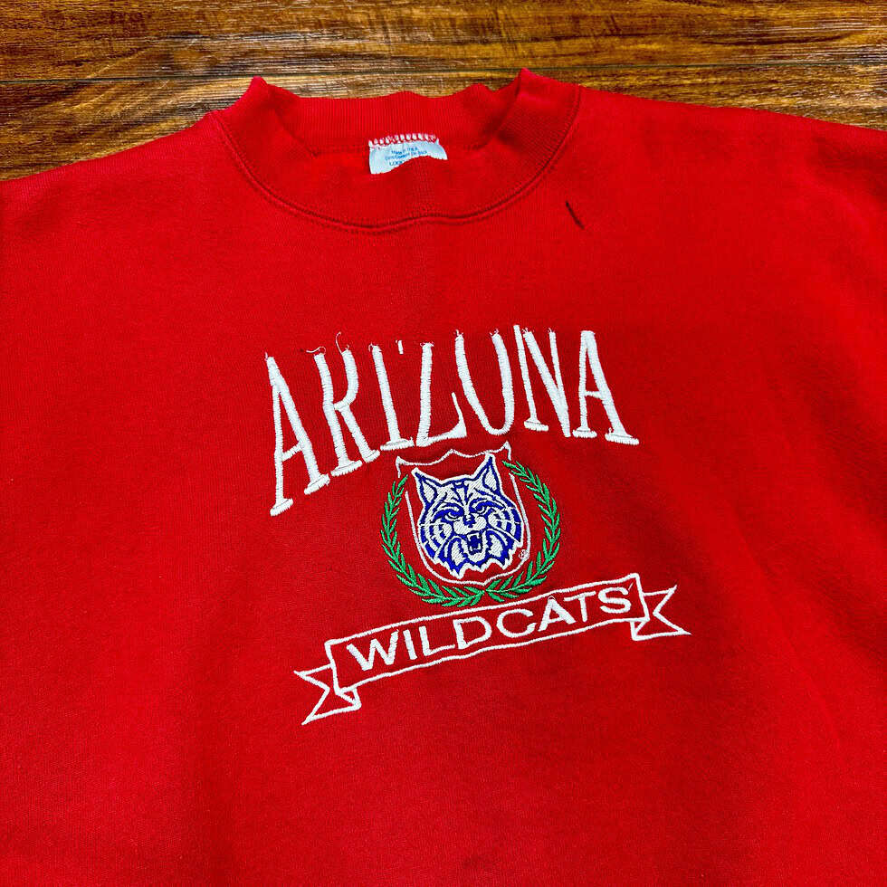Logo 7 Arizona Wildcats Crew Sz XL - Image 2