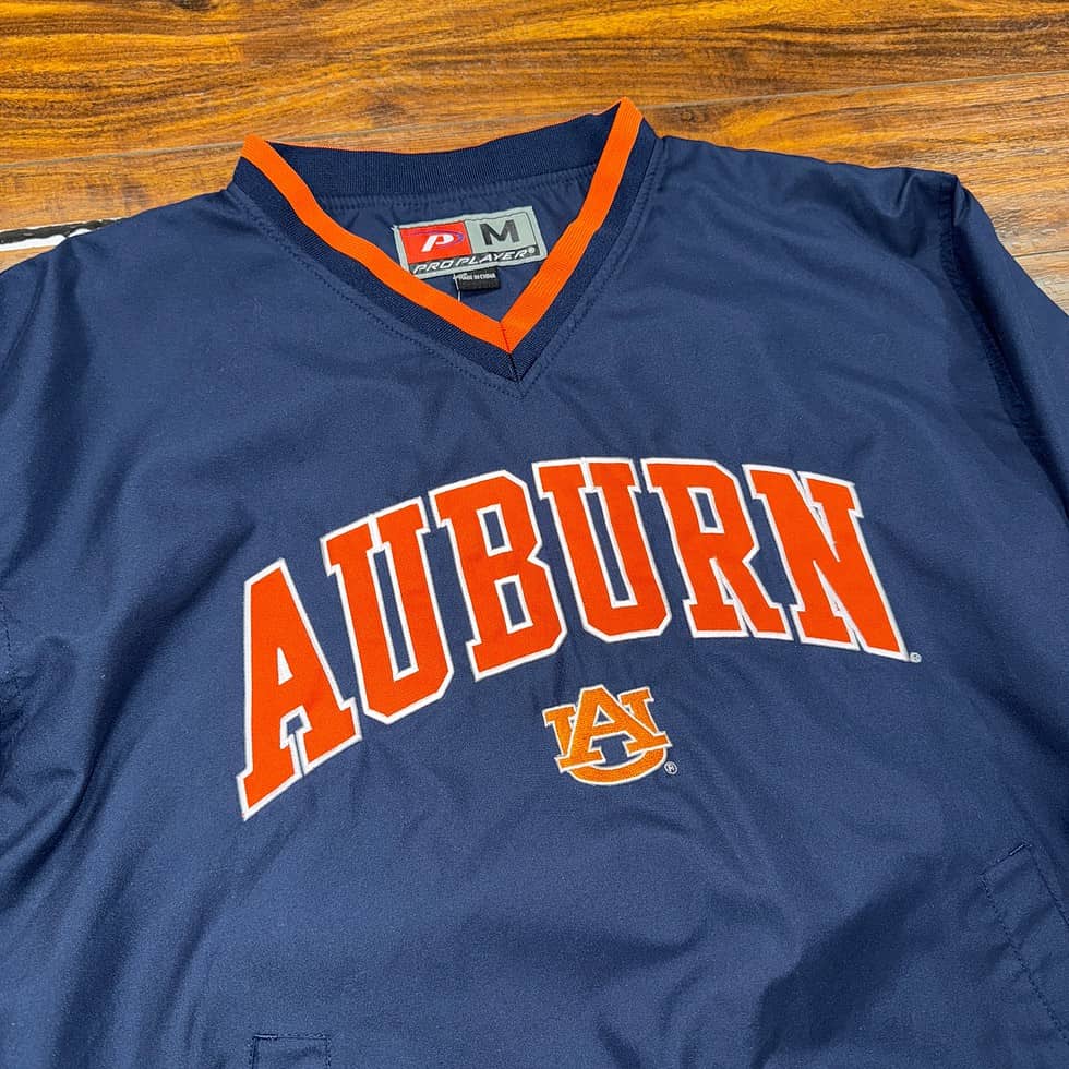 Pro Player Auburn Tigers Windbreaker Sz M - Image 2