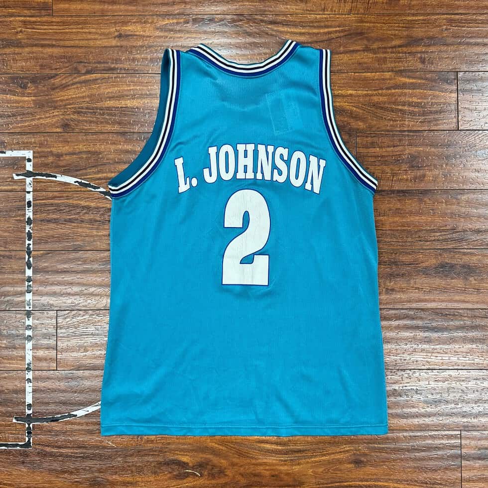 Champion Charlotte Larry Johnson Jersey - Image 4
