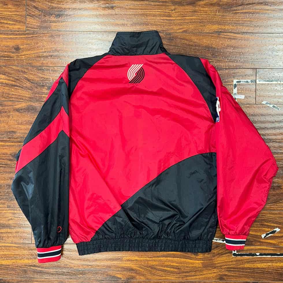 Pro Player Portland Trail Blazers Zip-Up Sz L - Image 8