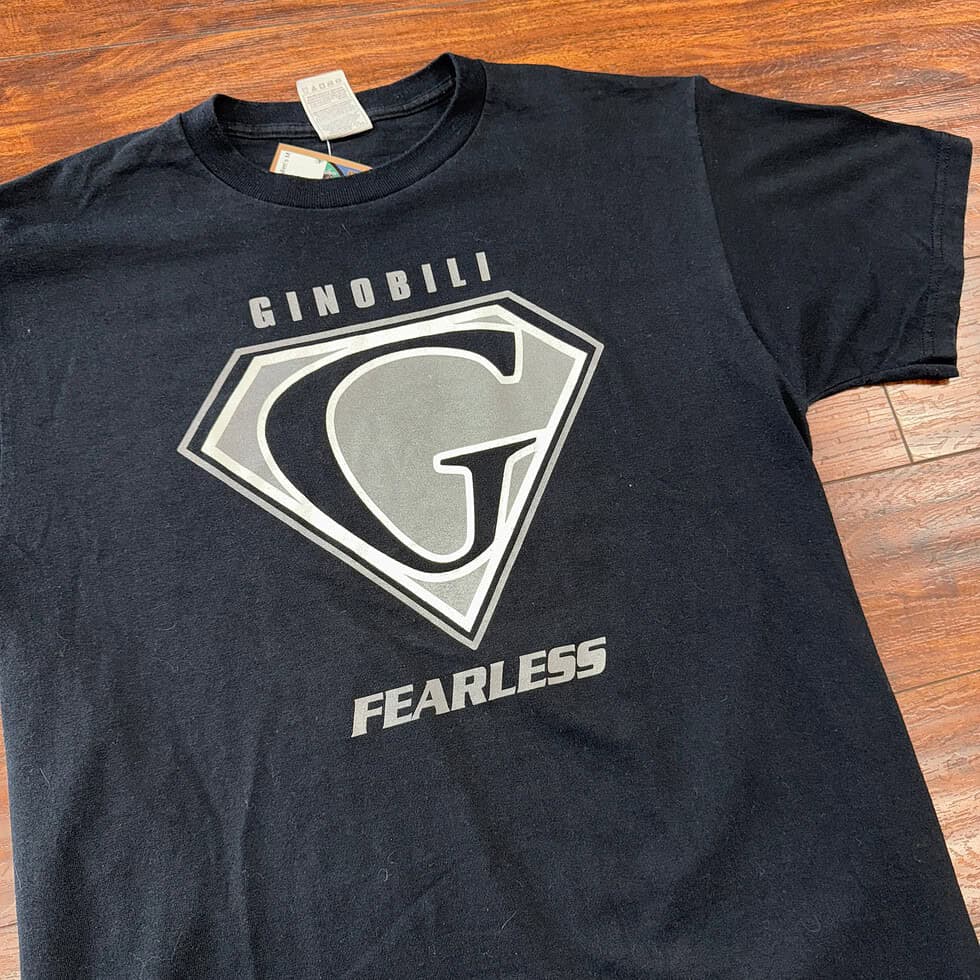 San Antonio Spurs Super Manu Ginobili Tee Sz M - Image 2
