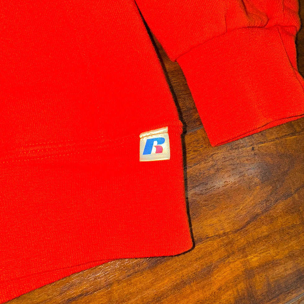 Russell Syracuse Orange Crew Sz M - Image 3