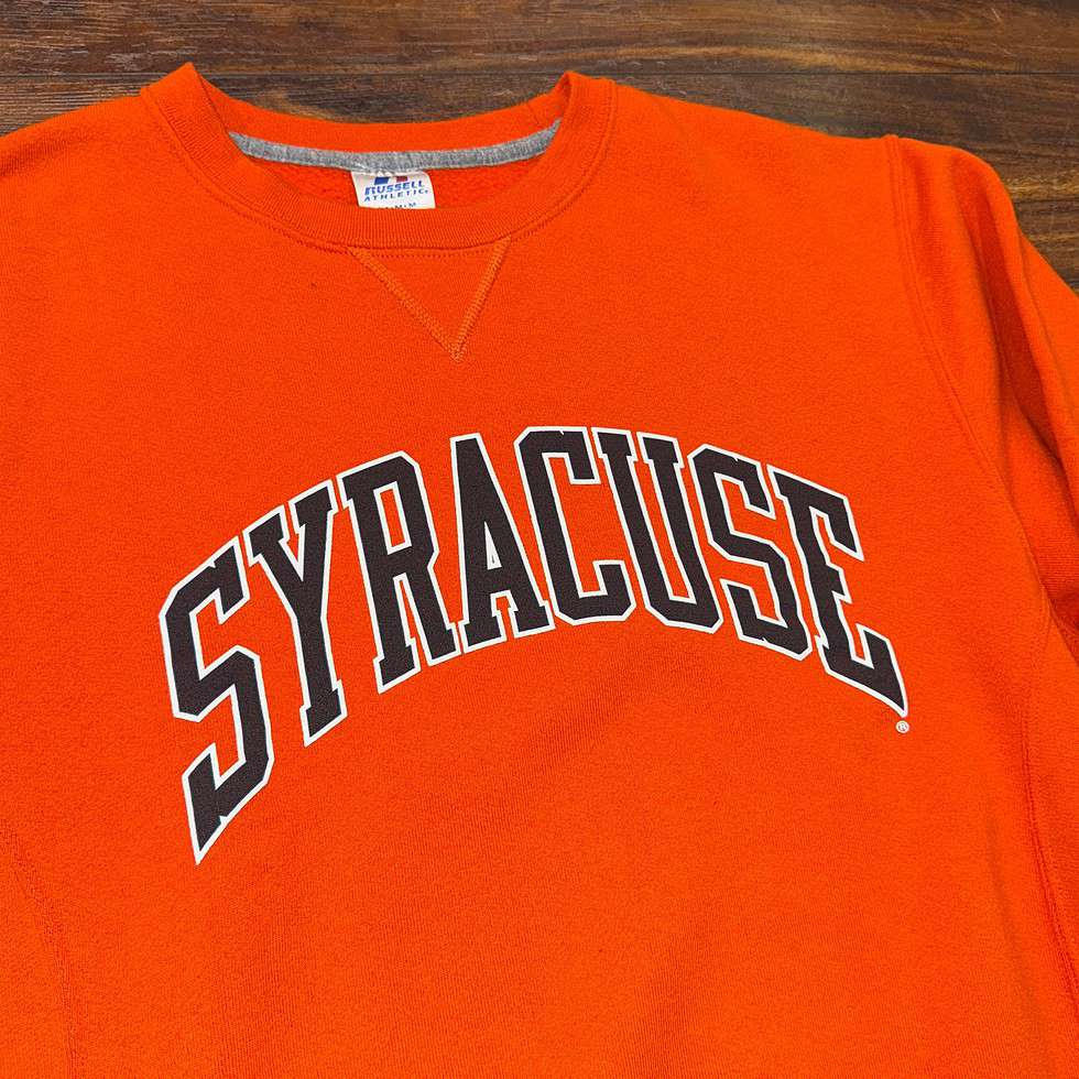 Russell Syracuse Orange Crew Sz M - Image 2