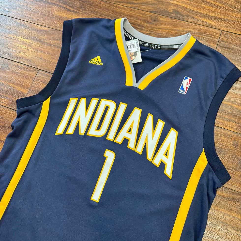 Adidas Indiana Lance Stephenson Jersey Sz S - Image 2