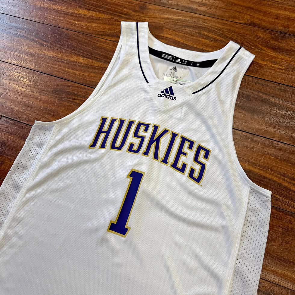 Adidas Huskies Team Issued Jersey Sz M - Image 2