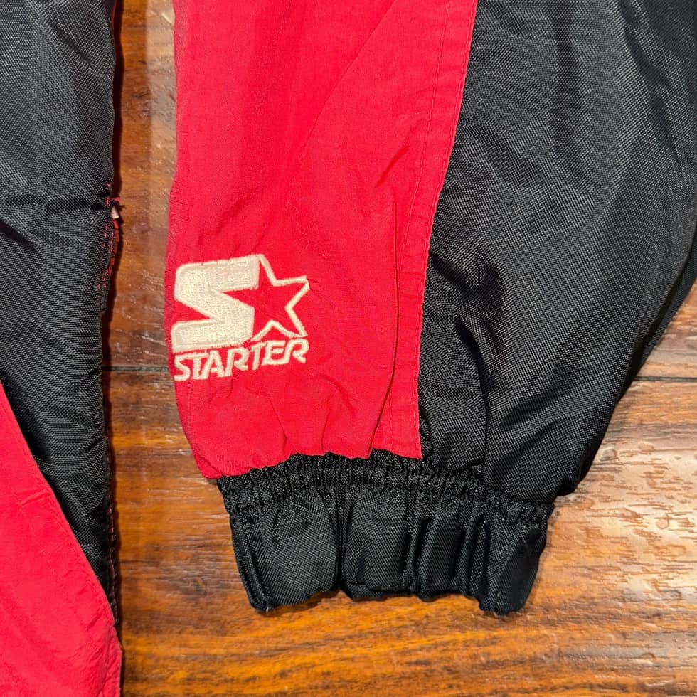 Starter Nebraska Huskers Puffer Jacket Sz YL - Image 3