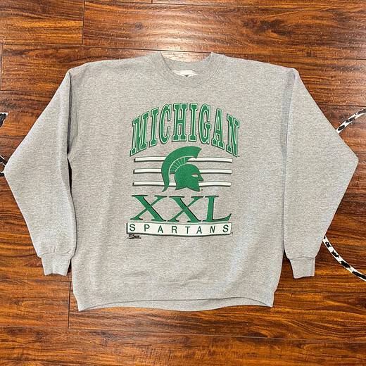 Jostens Michigan State Spartans Crew Sz XL