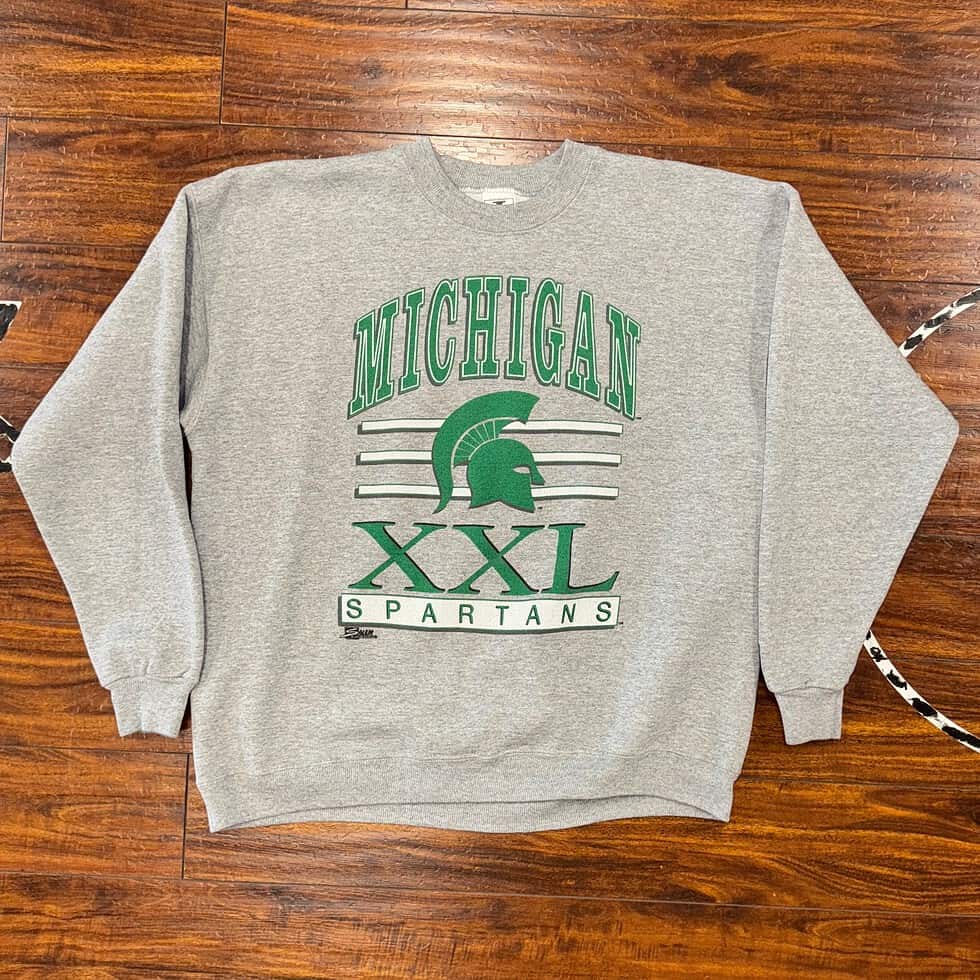 Jostens Michigan State Spartans Crew Sz XL
