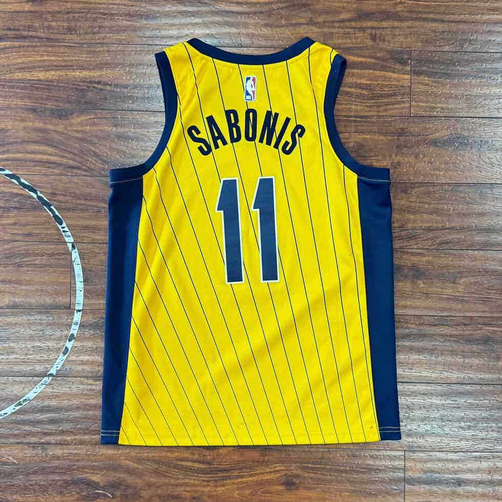 Nike Dri-Fit Indiana Pacers Domantas Sabonis Sz L - Image 4