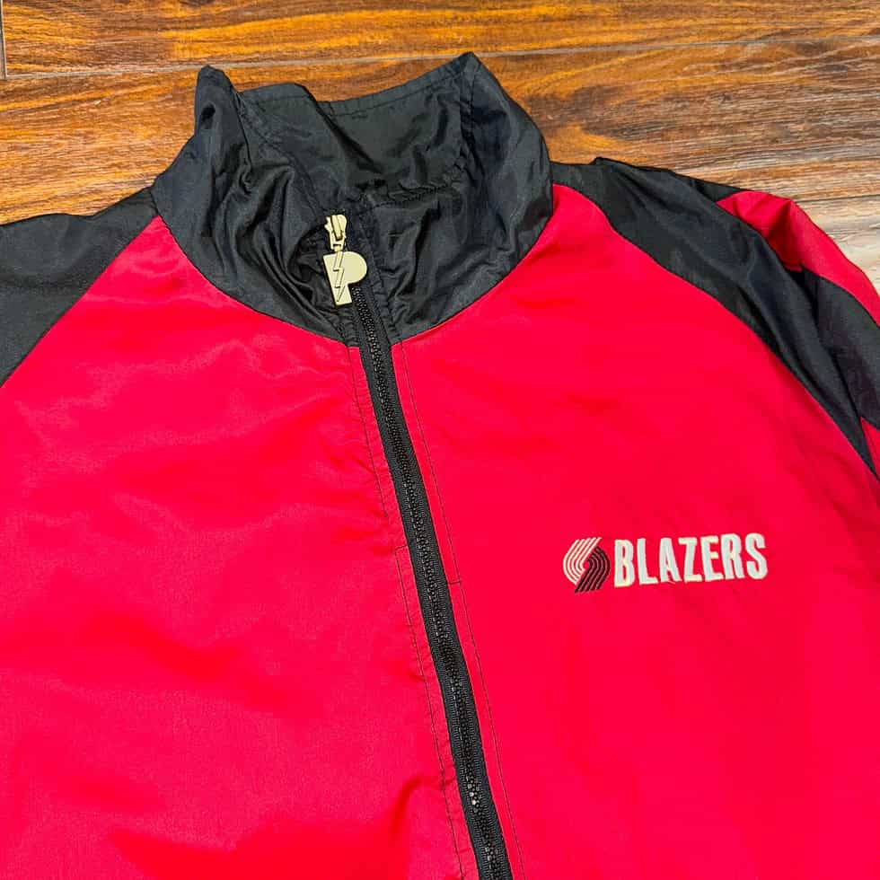 Pro Player Portland Trail Blazers Zip-Up Sz L - Image 2