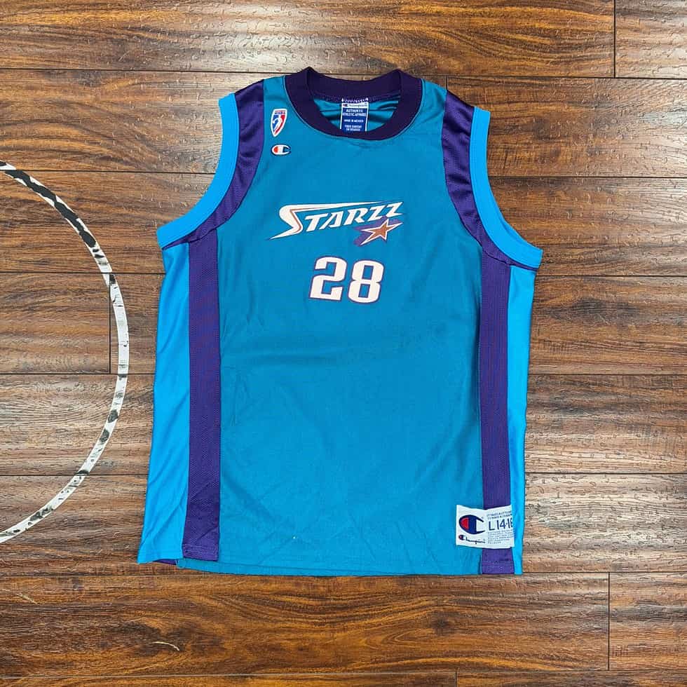 Champion Utah Starzz Elena Baranova Jersey Sz YL