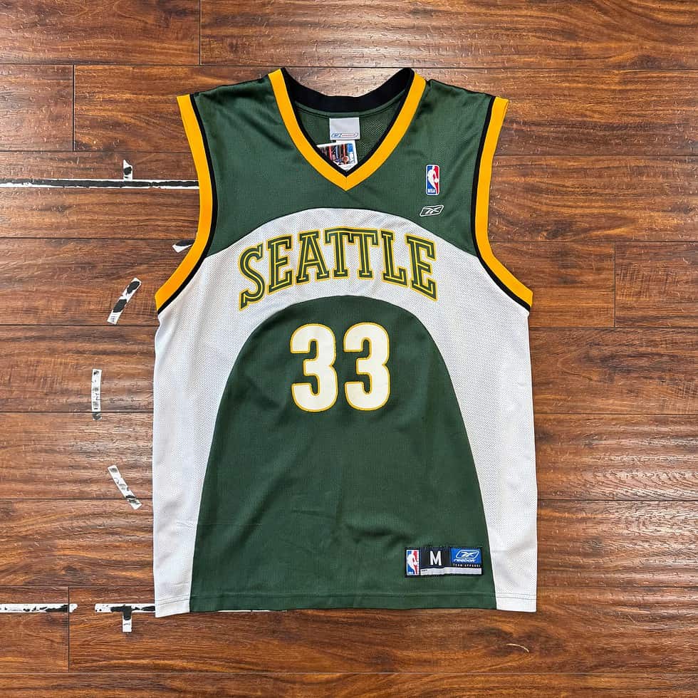 Reebok Seattle SuperSonics Brent Berry Jersey Sz M
