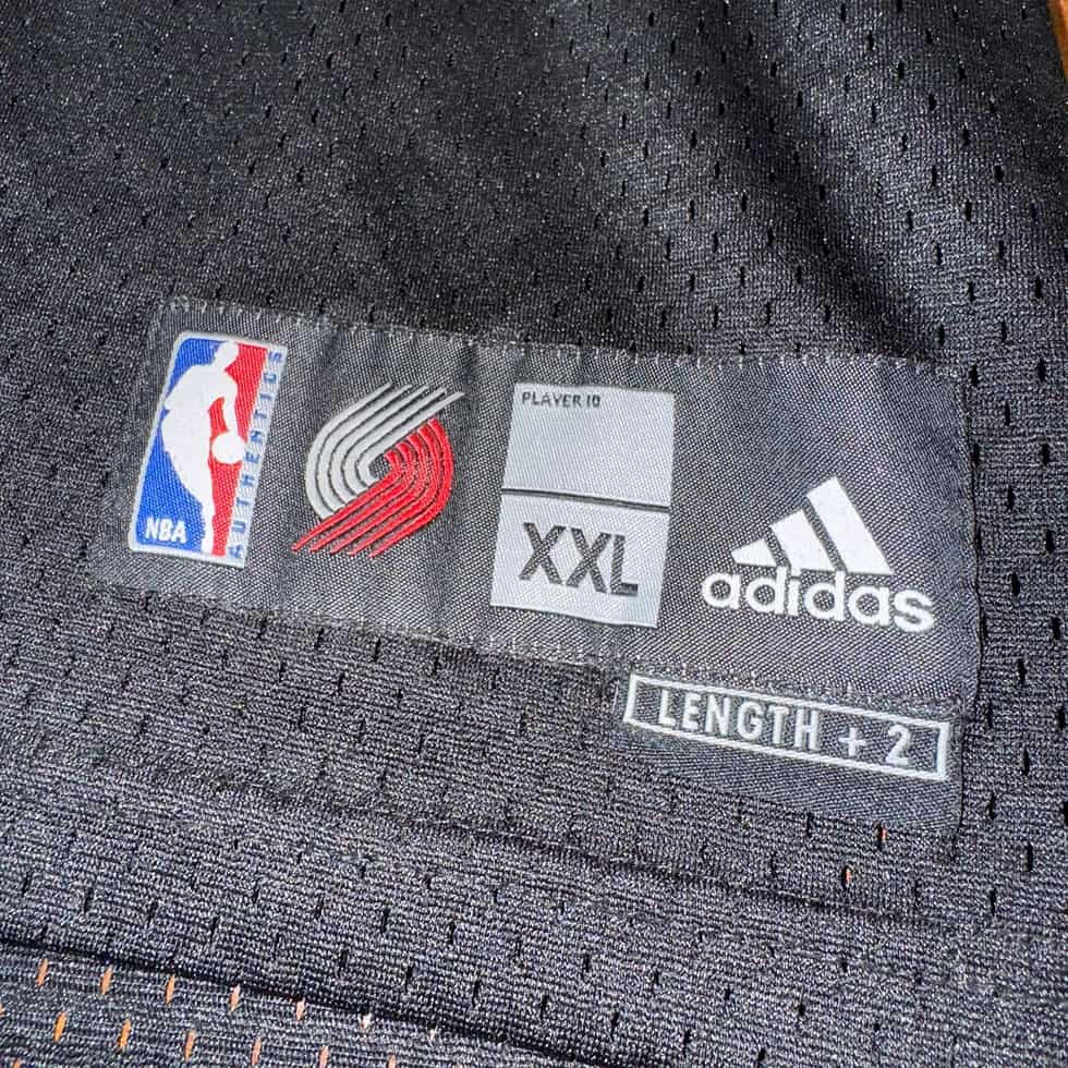 Adidas Portland Trail Blazers Greg Oden Jersey Sz 2X - Image 3