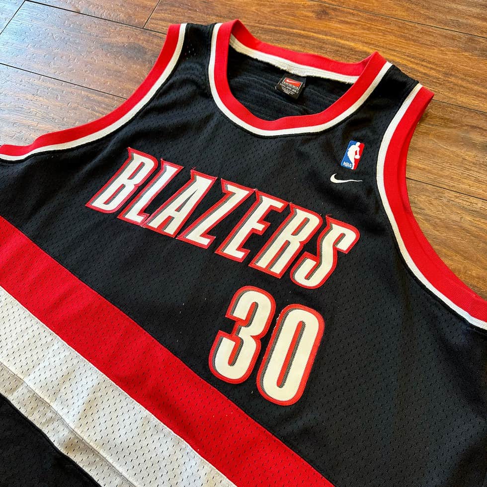 Nike 00’s Rasheed Wallace Blazers Jersey Sz 3X - Image 2