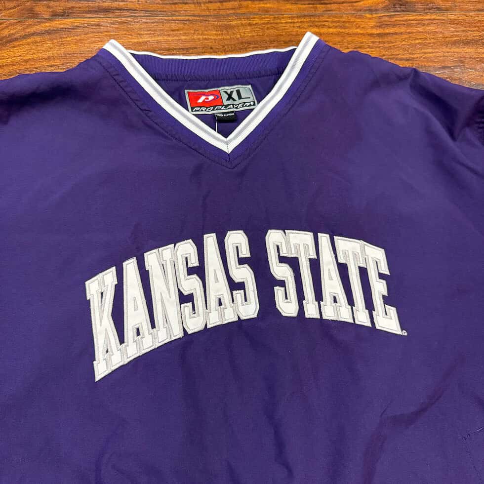 PP Kansas State Wildcats Windbreaker Sz XL - Image 2