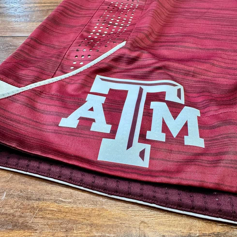 Adidas Texas A&M Maroon Team Issued SAMPLE Sz XL + 2” - Image 2