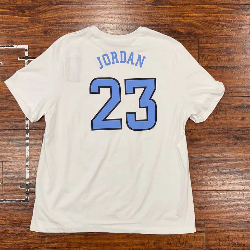 NWT Jordan UNC Jersey Tee Sz 2X - Image 3