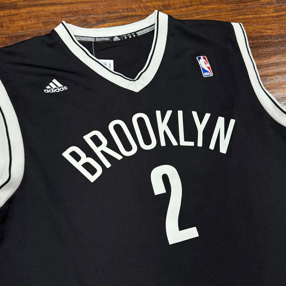 Adidas Brooklyn Nets Kevin Garnett Jersey Sz M - Image 2