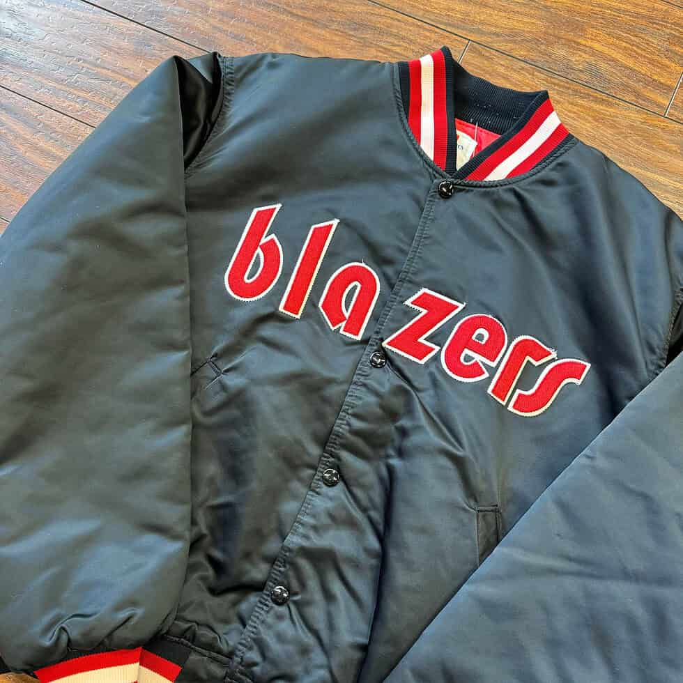 Starter 80’s Blazers Satin Jacket Sz L - Image 2