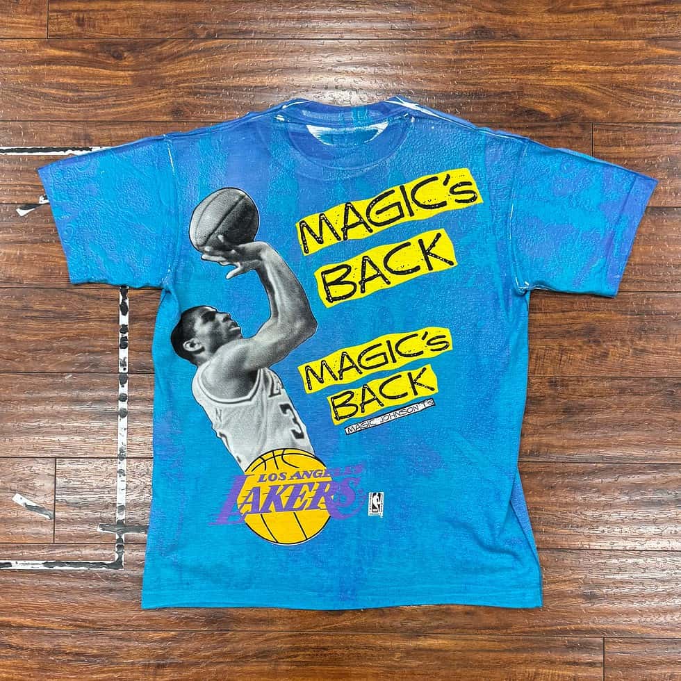 NWT Magic Johnson “Magic’s Back” Tee Sz XL - Image 5
