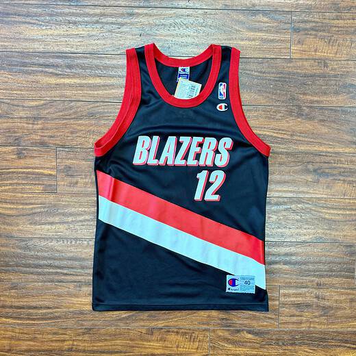 Champion 90's Blazers Detlef Schremph Jersey Sz M