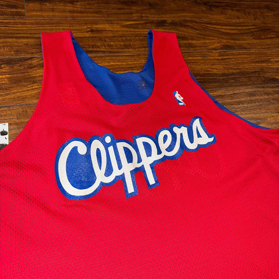 Champion 90's LA Clippers Practice Jersey Sz 2X - Image 4