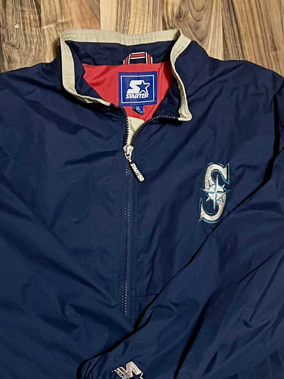Seattle Mariners Starter Jacket – 90s Baseball Nostalgia (XL) - Image 2