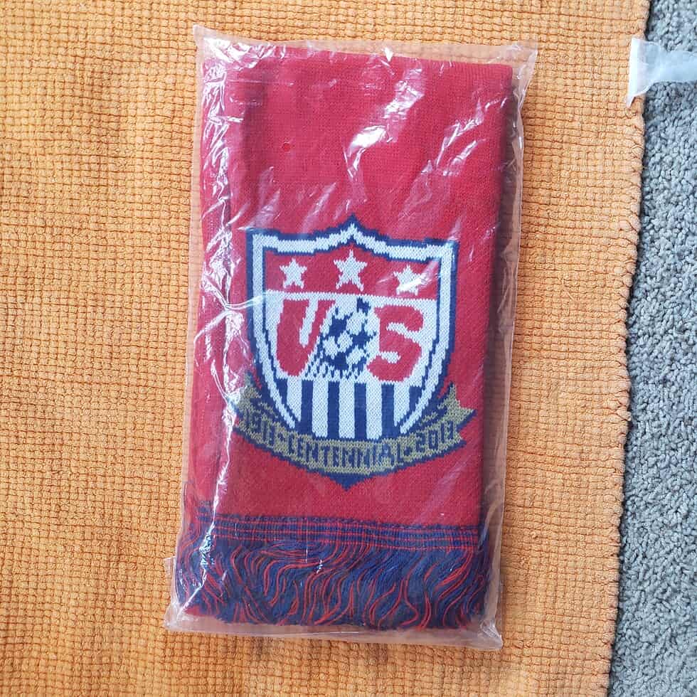 NEW 2013 USMNT US Soccer Scarf USA vs Mexico Columbus