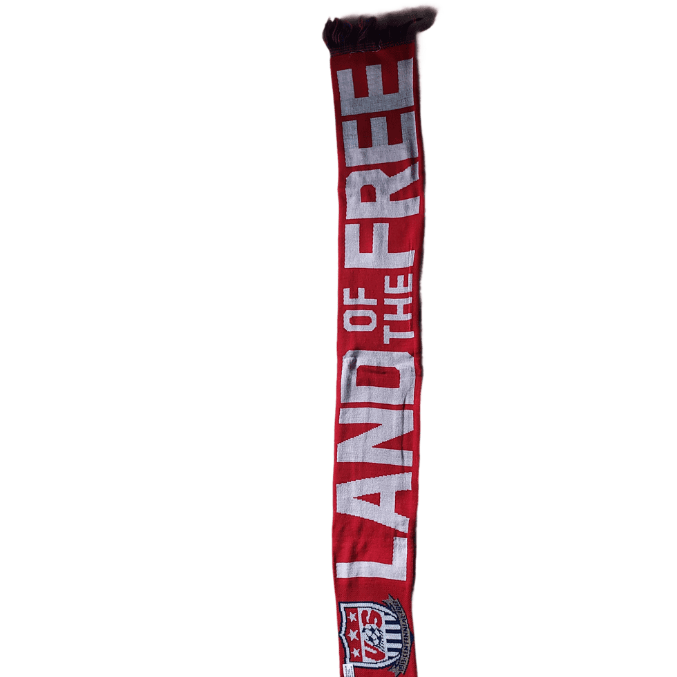 NEW 2013 USMNT US Soccer Scarf USA vs Mexico Columbus - Image 2