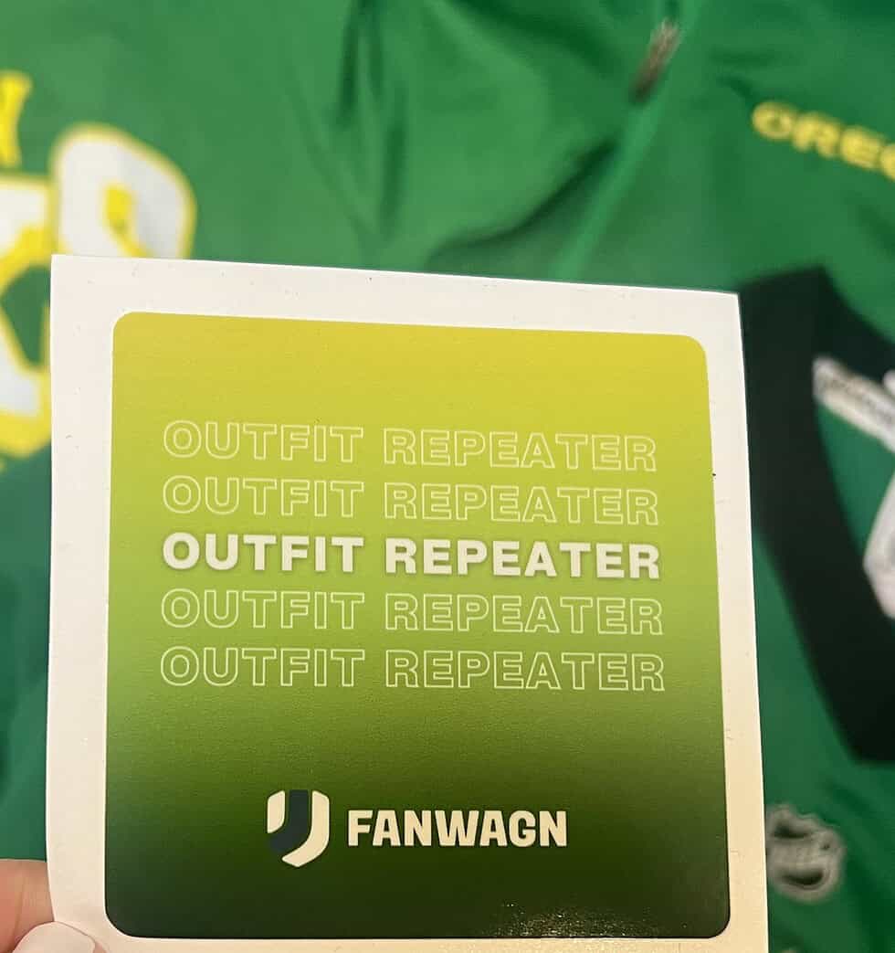 Sticker: Outfit Repeater (Green & Yellow) - Image 2