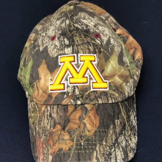 Minnesota Golden Gophers Adjustable Camo Hat