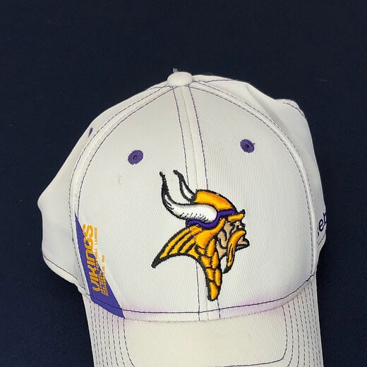 White Vikings Hat