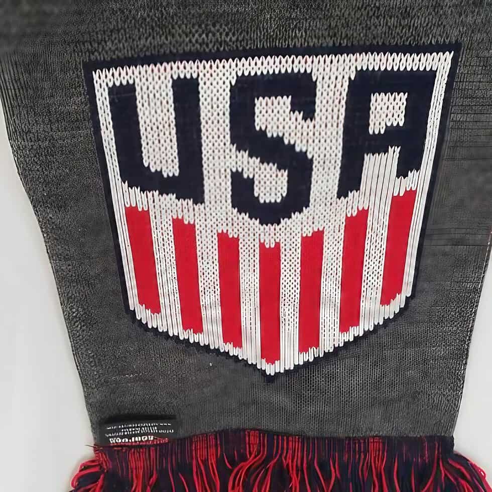 NWOT Ruffneck USA Soccer Scarf, One Nation One Team, Supporter Scarf - Image 2