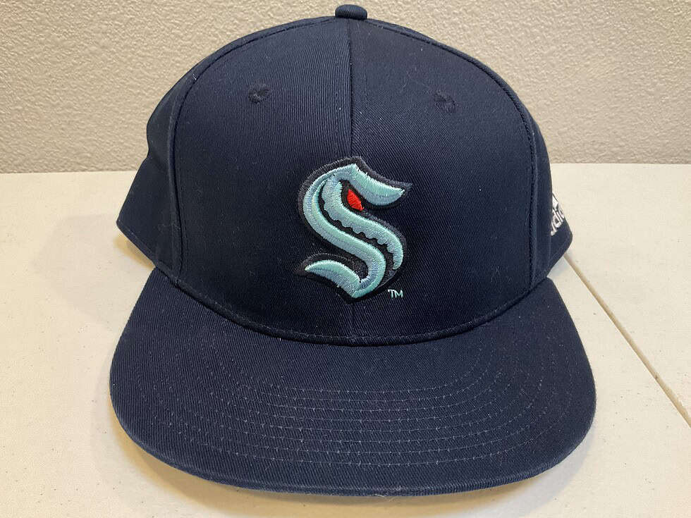 Seattle Kraken Adidas NHL Snapback Hat NWT