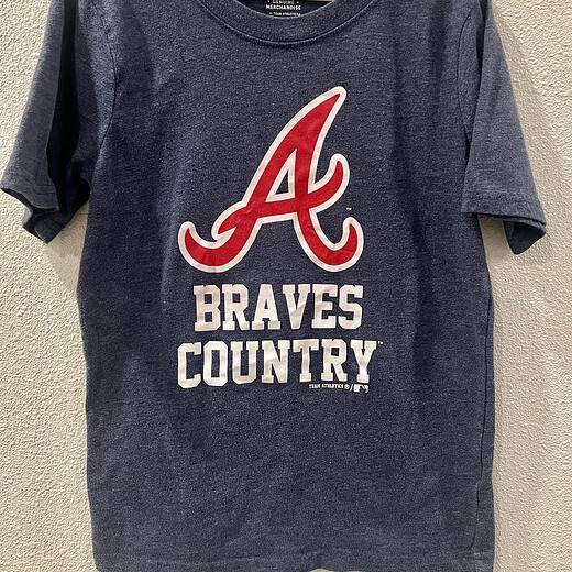 Atlanta Braves Youth T-Shirt – Size 6/7
