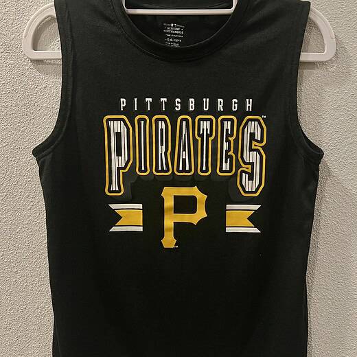 Pittsburgh Pirates Youth Large Muscle Tank (12/14)