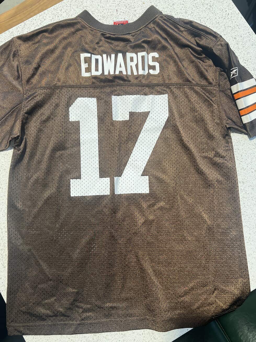Braylon Edwards Browns NFL Jersey Adult XS fit - Image 2