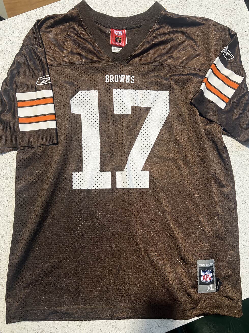 Braylon Edwards Browns NFL Jersey Adult XS fit