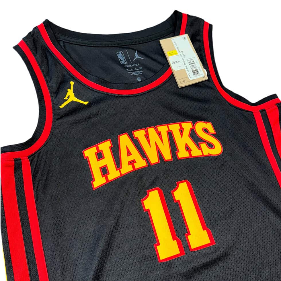 NWT Jordan Atlanta Trae Young Jersey Sz S - Image 4