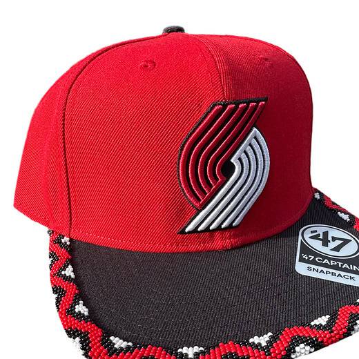 Beaded Blazers Snapback by West Coast Beadwork