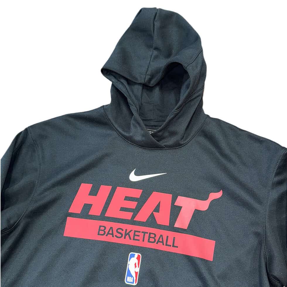 Nike Miami Heat Hoodie Sz L - Image 2