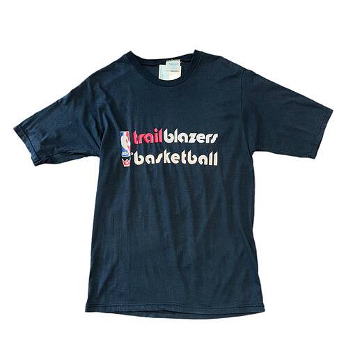 Sand Knit Portland Trail Blazers Tee Sz L
