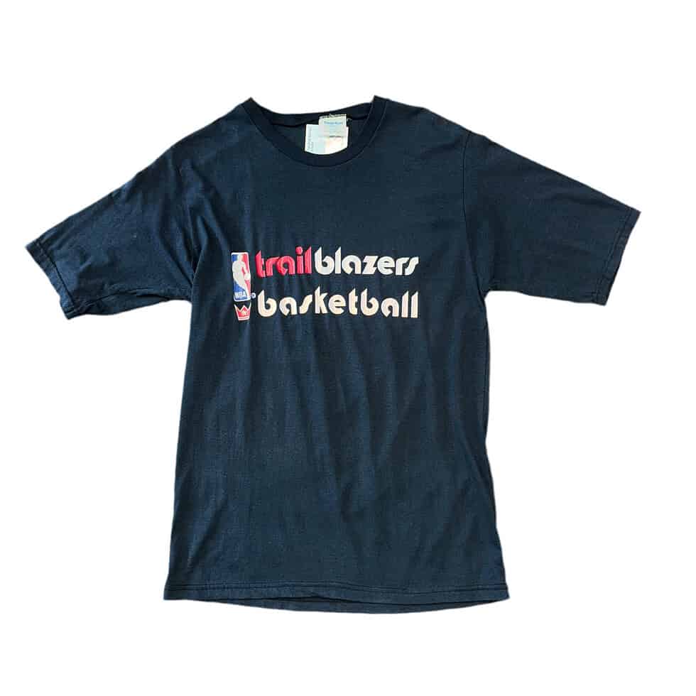 Sand Knit Portland Trail Blazers Tee Sz L