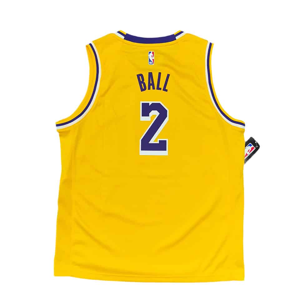 NWT Nike Los Angeles Lakers Lonzo Ball Jersey - Image 2