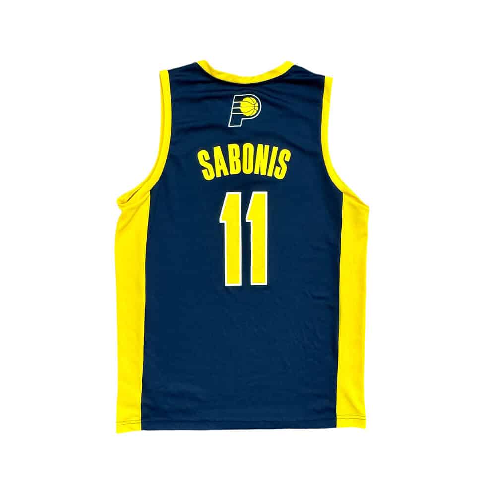 NBA Indiana Pacers Sabonis Jersey Sz L - Image 2