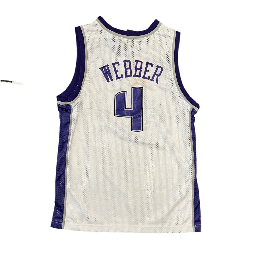 Nike Sacramento Kings Chris Webber Jersey Sz YXL - Image 2