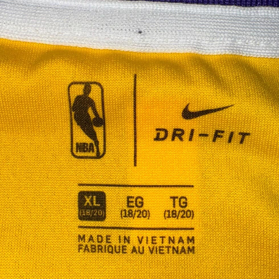 NWT Nike Los Angeles Lakers Lonzo Ball Jersey - Image 4